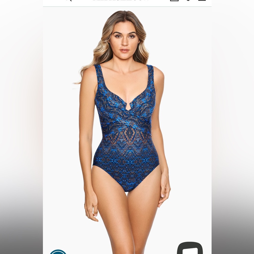 NBW NWT Miraclesuit One Piece Swimsuit
